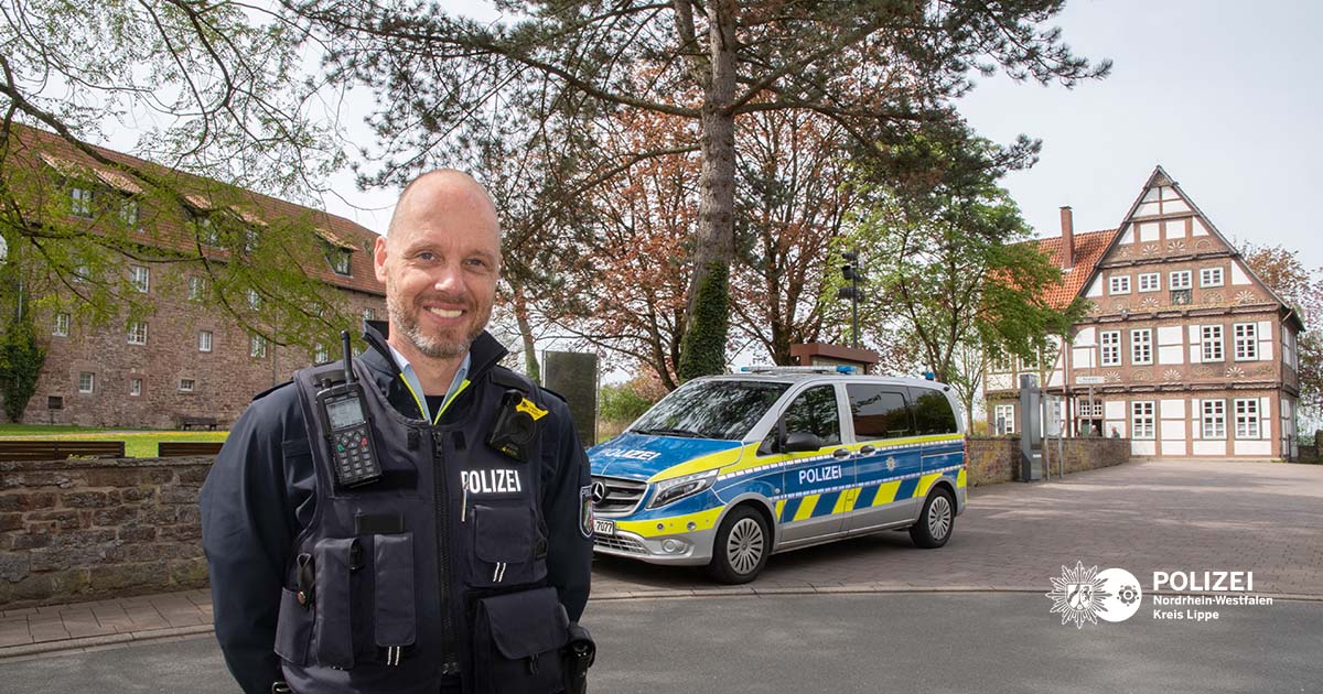 Torsten Köppe, neuer Bezirksdienstbeamter in Blomberg