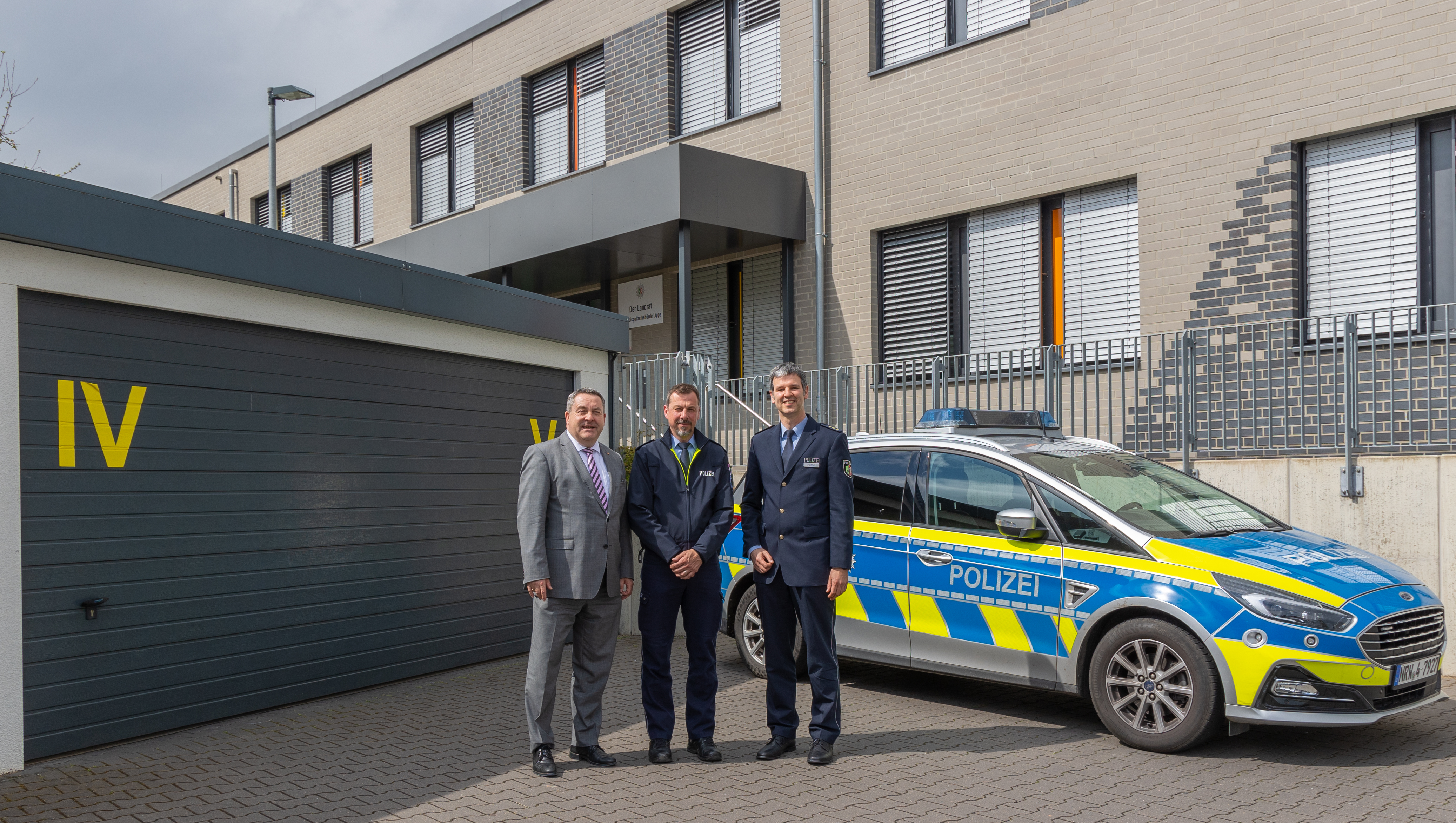 v.l. Dr. Axel Lehmann, PHK Maik Reese, PD Christian Peters
