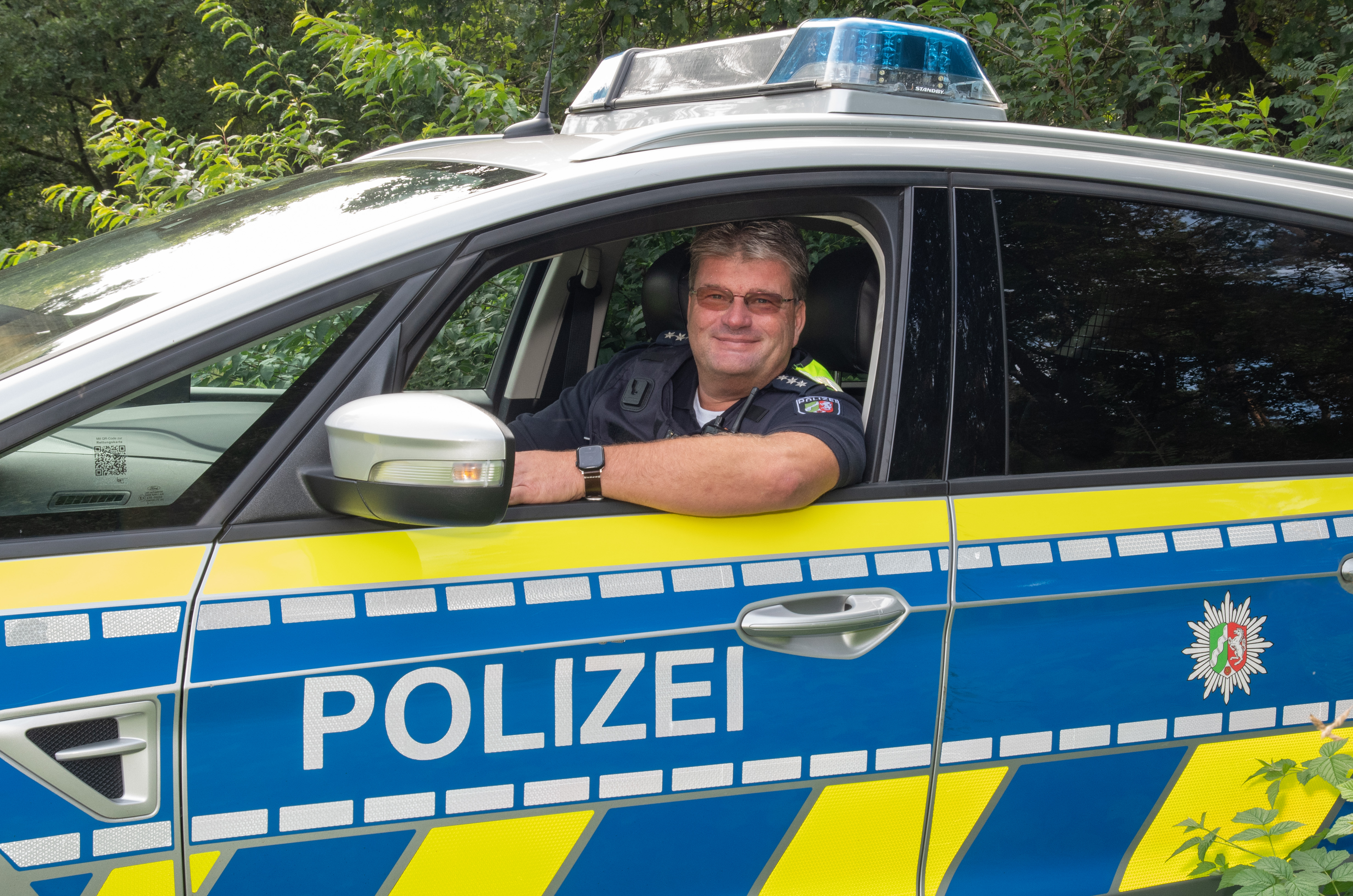 Dirk Patzke ist neu im Augustdorfer Bezirksdienst