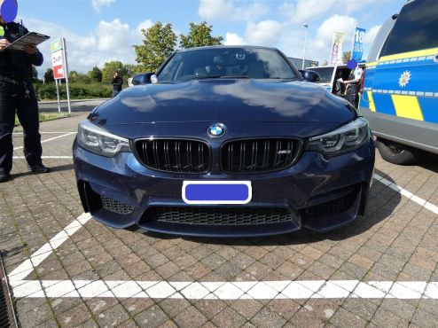 Kontrollierter BMW